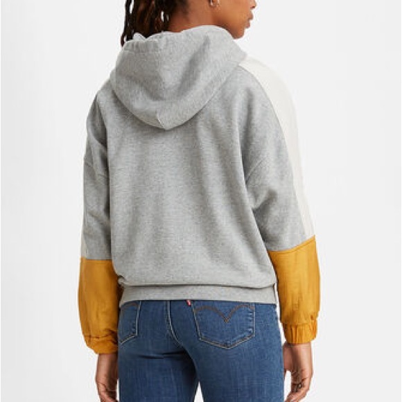 Levi’s Graphic Color Block Hoodie Pullover Sweater - Picture 2 of 16